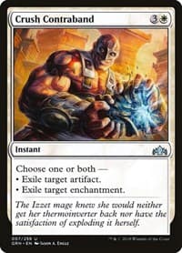 Crush Contraband - Guilds of Ravnica - Magic: The Gathering card