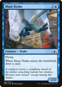 Muse Drake - Guilds of Ravnica - Magic: The Gathering card