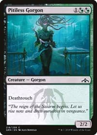 Pitiless Gorgon - Guilds of Ravnica - Magic: The Gathering card
