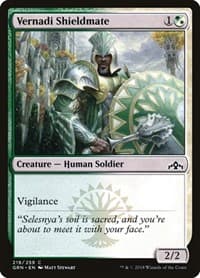 Vernadi Shieldmate - Guilds of Ravnica - Magic: The Gathering card