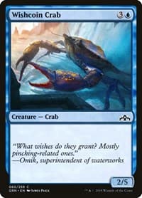 Wishcoin Crab - Guilds of Ravnica - Magic: The Gathering card