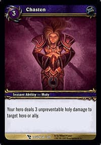 Chasten - March of the Legion - WoW card