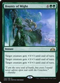 Bounty of Might - Guilds of Ravnica - Magic: The Gathering card