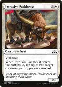 Intrusive Packbeast - Guilds of Ravnica - Magic: The Gathering card