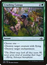 Crushing Canopy - Guilds of Ravnica - Magic: The Gathering card