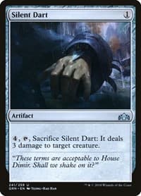 Silent Dart - Guilds of Ravnica - Magic: The Gathering card