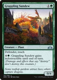 Grappling Sundew - Guilds of Ravnica - Magic: The Gathering card