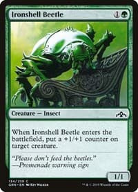 Ironshell Beetle - Guilds of Ravnica - Magic: The Gathering card