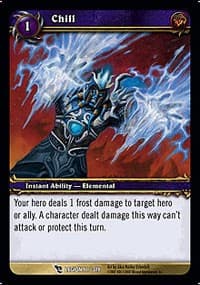 Chill - March of the Legion - WoW card