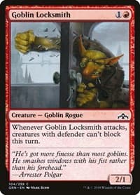 Goblin Locksmith - Guilds of Ravnica - Magic: The Gathering card