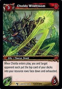 Cholda Wildbloom - March of the Legion - WoW card