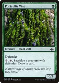 Portcullis Vine - Guilds of Ravnica - Magic: The Gathering card