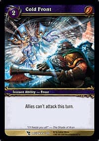 Cold Front - March of the Legion - WoW card