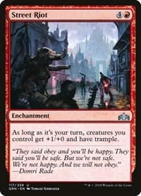 Street Riot - Guilds of Ravnica - Magic: The Gathering card