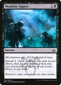 Mephitic Vapors - Guilds of Ravnica - Magic: The Gathering card