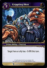 Crippling Shot - March of the Legion - WoW card