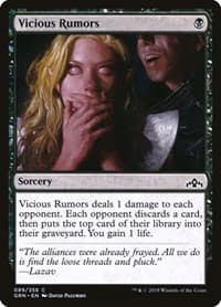 Vicious Rumors - Guilds of Ravnica - Magic: The Gathering card