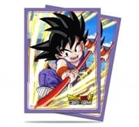 Dragon Balls Standard Deck Protectors - Explosive Spirit Son Goku (65-Pack) - Ultra Pro Card Sleeves - Card Sleeves card