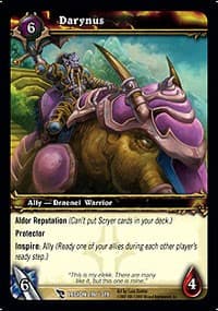 Darynus - March of the Legion - WoW card
