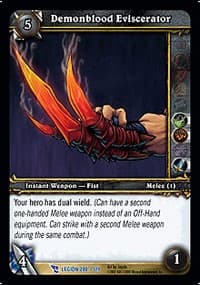 Demonblood Eviscerator - March of the Legion - WoW card