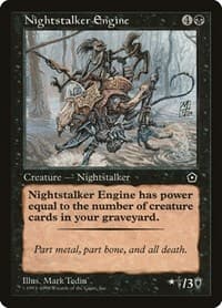 Nightstalker Engine - Portal Second Age - Magic: The Gathering card