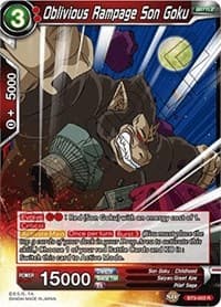 Oblivious Rampage Son Goku - Miraculous Revival - Dragon Ball Super: Masters card
