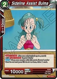 Sideline Assist Bulma - Miraculous Revival - Dragon Ball Super: Masters card