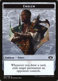 Emblem - Teferi, Hero of Dominaria - Mythic Edition: Guilds of Ravnica - Magic: The Gathering card