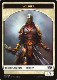 Soldier Token - Mythic Edition: Guilds of Ravnica - Magic: The Gathering card