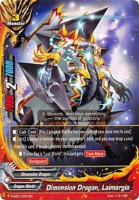 Dimension Dragon, Laimargia - S-SS01: Lost Dimension - Future Card BuddyFight card