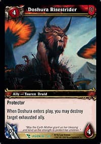 Doshura Risestrider - March of the Legion - WoW card