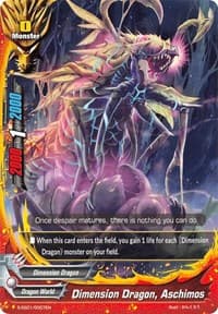 Dimension Dragon, Aschimos - S-SS01: Lost Dimension - Future Card BuddyFight card