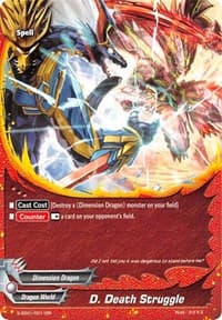D. Death Struggle - S-SS01: Lost Dimension - Future Card BuddyFight card