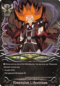 Dimension Lifestream - S-SS01: Lost Dimension - Future Card BuddyFight card