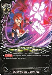 Dimension Jamming - S-SS01: Lost Dimension - Future Card BuddyFight card