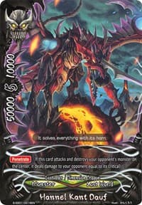 Hannel Kant Dauf - S-SS01: Lost Dimension - Future Card BuddyFight card