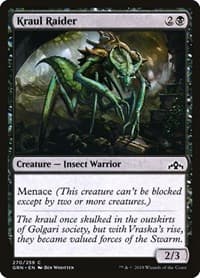 Kraul Raider - Guilds of Ravnica - Magic: The Gathering card