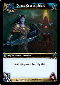 Durae Crystalshield - March of the Legion - WoW card