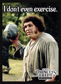 Double Matte Sleeve - Princess Bride: Exercise (50-Pack) - Legion Premium Supplies Card Sleeves - Card Sleeves card