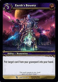Earth's Bounty - March of the Legion - WoW card