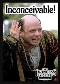 Double Matte Sleeve - Princess Bride: Inconceivable! (50-Pack) - Legion Premium Supplies Card Sleeves - Card Sleeves card