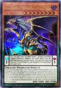 Chaos Emperor, the Dragon of Armageddon (UR) - Yu-Gi-Oh! Championship Series Prize Cards - YuGiOh card