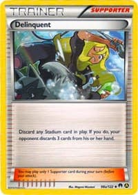 Delinquent - 98a/122 - Alternate Art Promos - Pokemon card