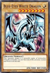 Blue-Eyes White Dragon - Legendary Duelists: White Dragon Abyss - YuGiOh card