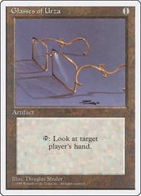 Glasses of Urza - Fourth Edition - Magic: The Gathering card