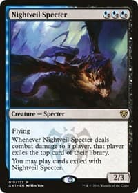 Nightveil Specter - Guilds of Ravnica: Guild Kits - Magic: The Gathering card