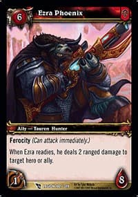 Ezra Phoenix - March of the Legion - WoW card