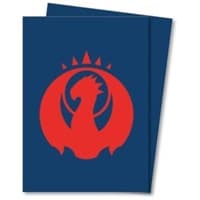 Guilds of Ravnica - Izzet League Standard Deck Protector sleeves for Magic (100-Pack) - Ultra Pro Card Sleeves - Card Sleeves card