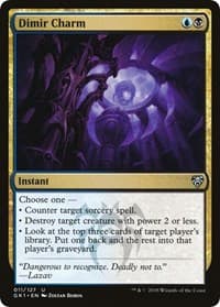 Dimir Charm - Guilds of Ravnica: Guild Kits - Magic: The Gathering card