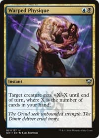 Warped Physique - Guilds of Ravnica: Guild Kits - Magic: The Gathering card